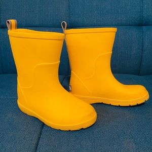 Yellow Totes Toddler Charley Rainboots ☔️ Size 9T/10T